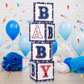 Maitys 4p baby boxes with letters BABY 11.8 inches