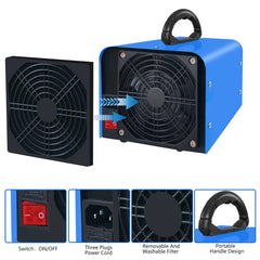 Ozone generator in usage for odor control