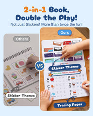 Montessori Busy Book 30 themes and markers from Mallify