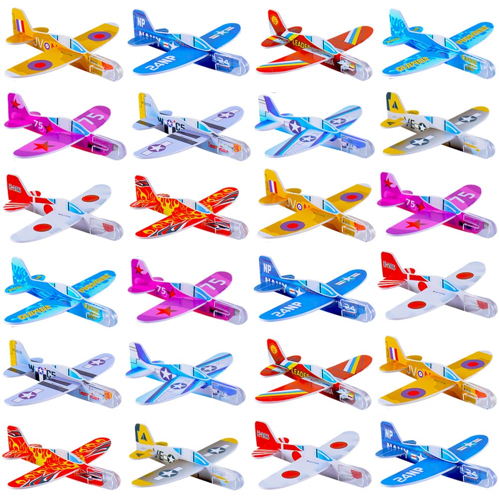 Manmel 50 Pcs Foam Gliders planes package