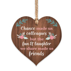 Manta Makes wooden heart pendant from Chance made us Colleagues collection