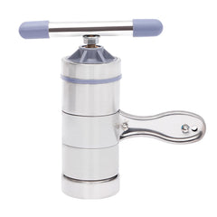 Manual Noodle Press silver handheld noodle press