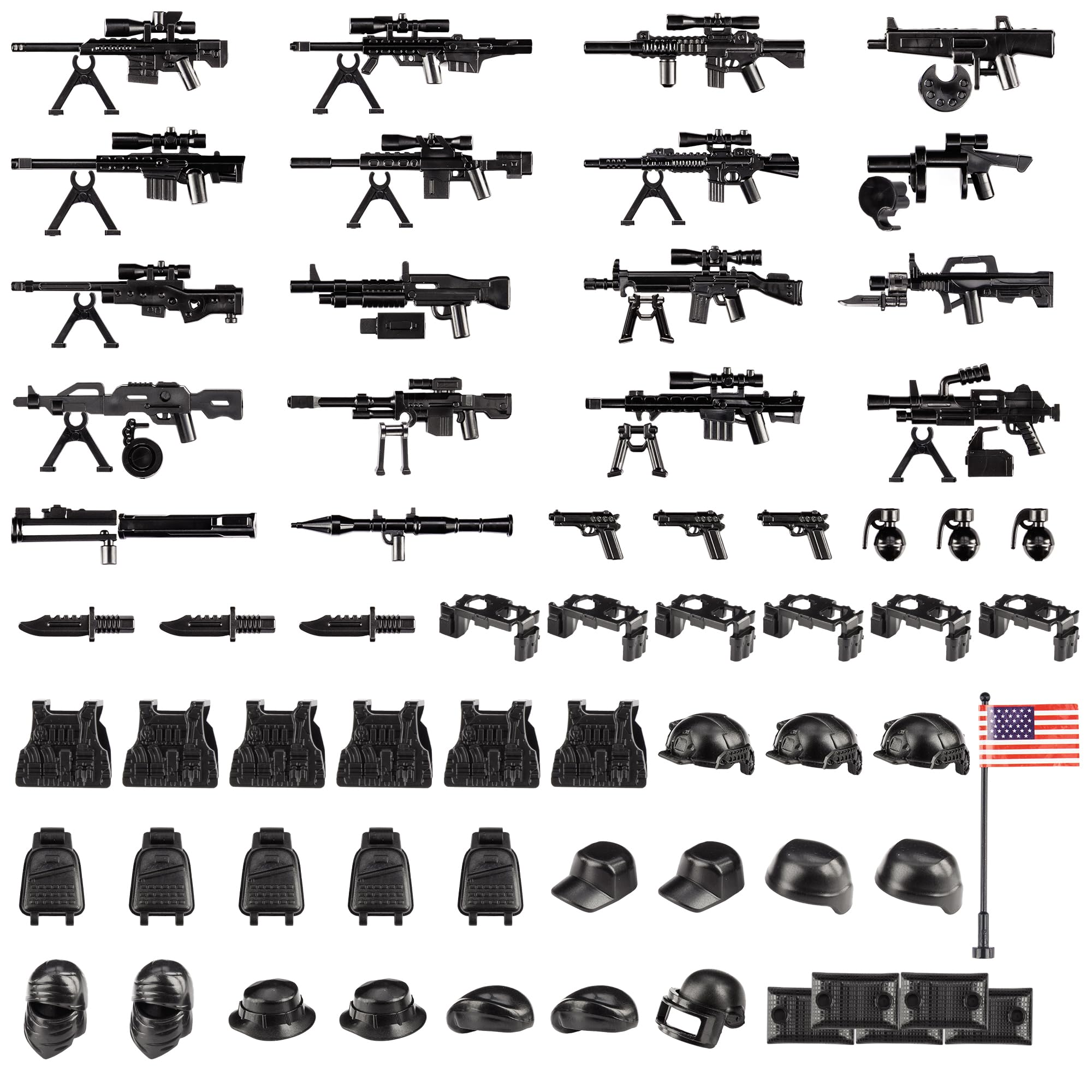MaozyHomie 83 Pcs Toy Soldiers set 83-piece collection