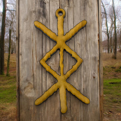 Viking Protection Rune ornament decorative detail