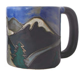 Mara Stoneware Mug Snowy Mountains 16oz image 1
