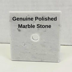 Marble base with center hole for mounting
