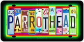 Margaritaville license plate 6x12 all weather metal USA made