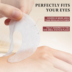 Marine collagen and hyaluronic acid hydration patches