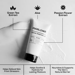 marlowe fast-absorbing face moisturizer container
