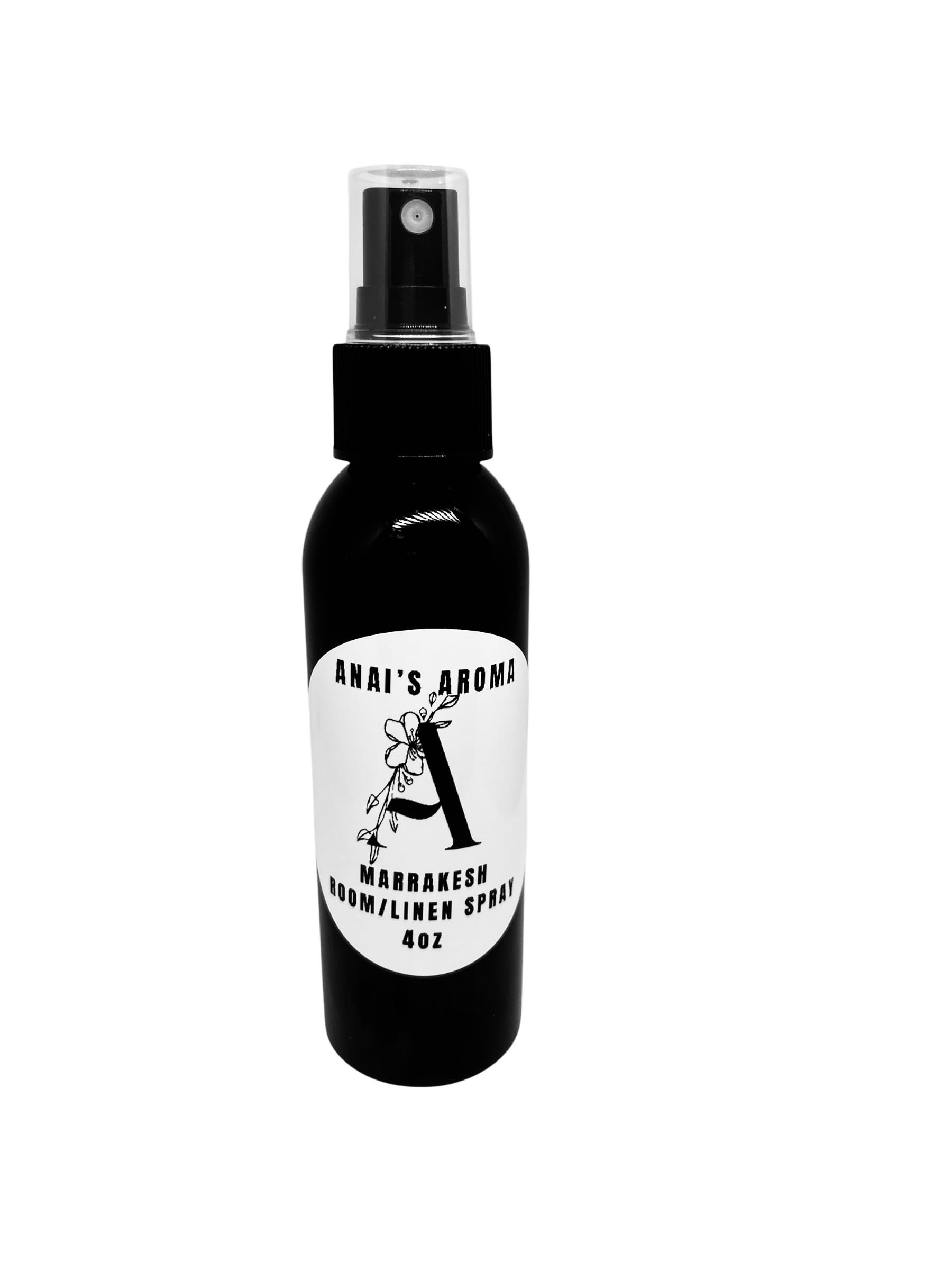 Marrakesh Room and Linen Mist Spray 4oz bottle by Anai's Aroma