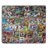 Marvel Spider-Man 60th anniversary collage on throw blanket