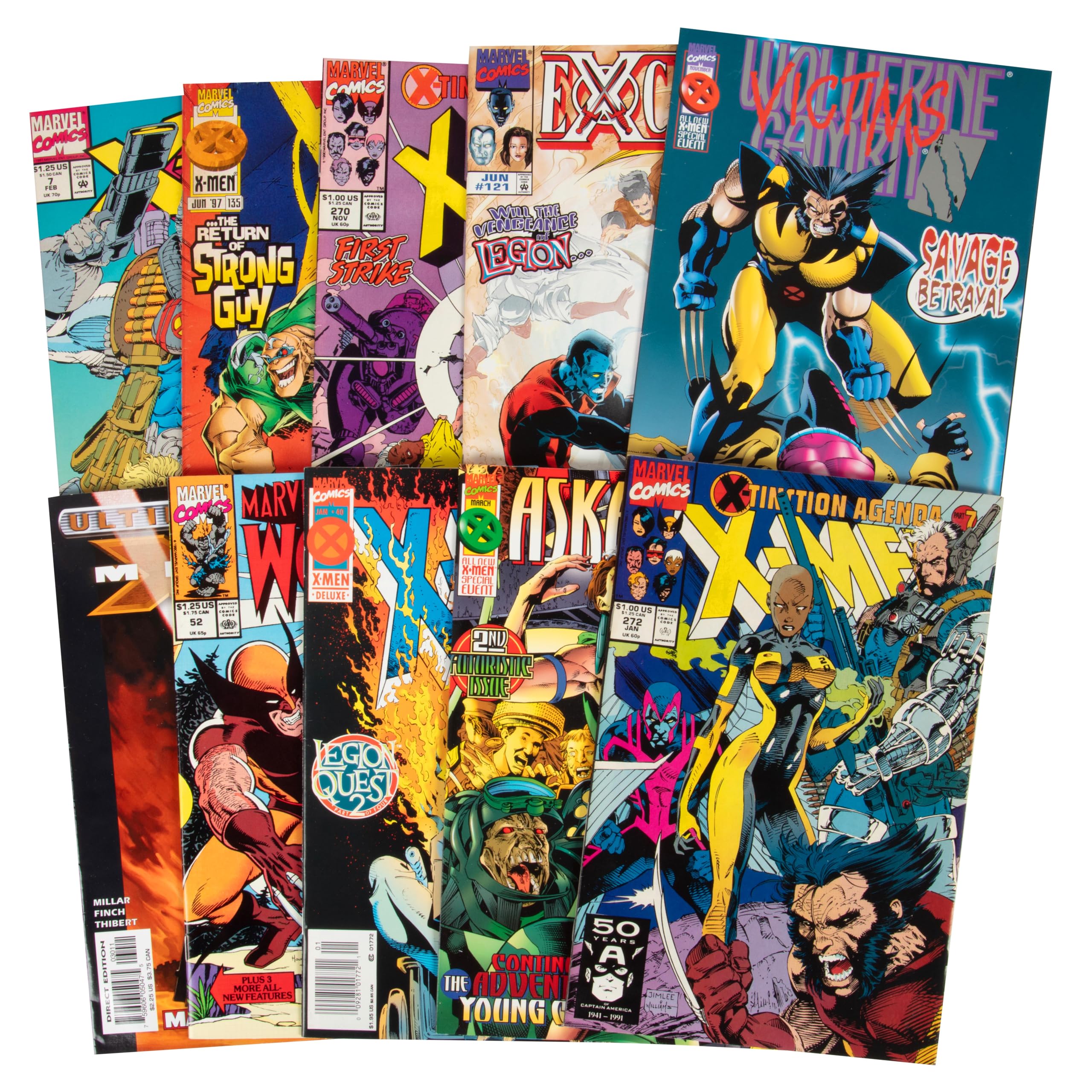 Marvel X-men ultimate gift set product packaging