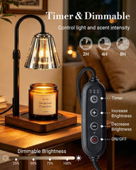 Marycele flameless candle warmer warming 22oz large jar candle
