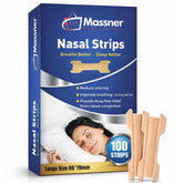 MASSNER nose strips for breathing large fit 100 pack