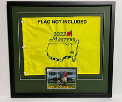 Masters 20X22 compact black frame with double green mats