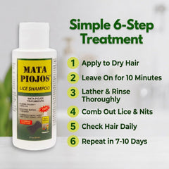 Mata Piojos nit removal shampoo product image