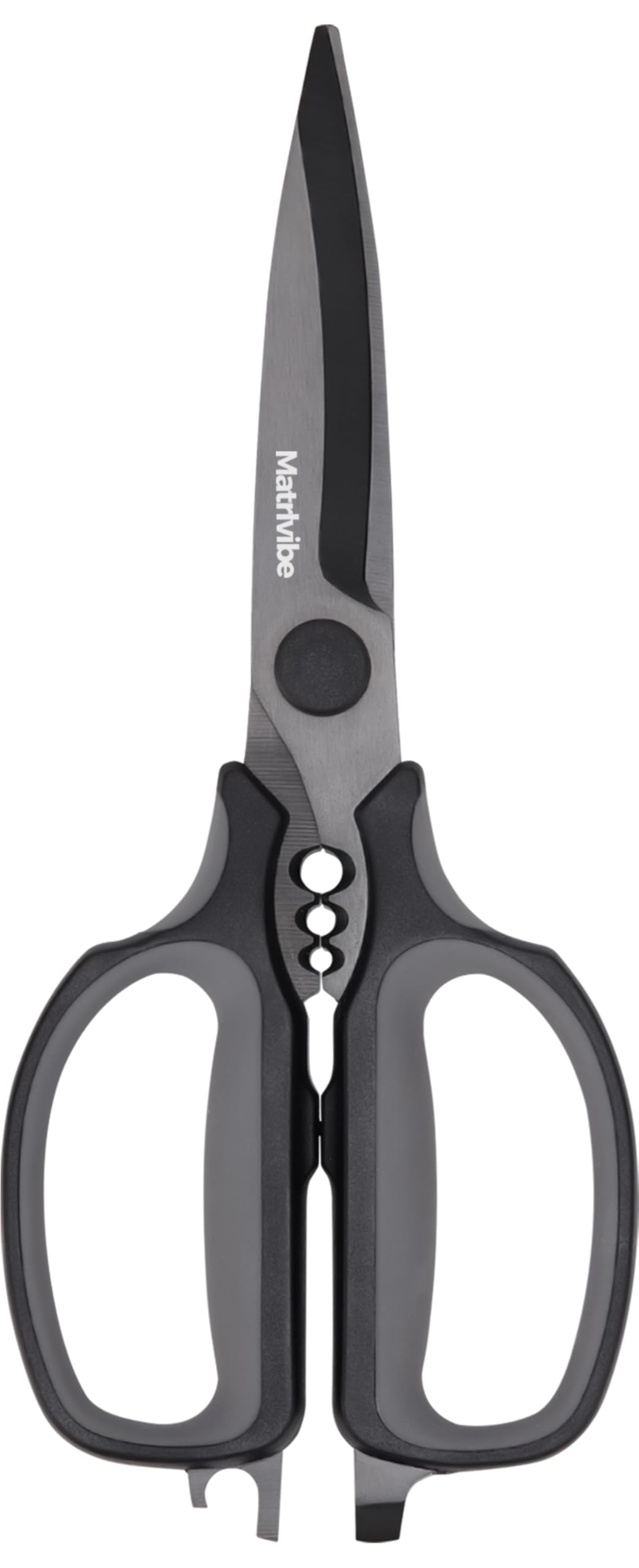 Matrlvibe heavy duty kitchen shears with soft TPR handle