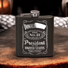 Compact portable hip flask for on the go