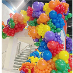 Matte latex balloons 10 inch assorted colors