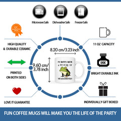 11oz capacity MAUAG mug suitable for gifts and daily use