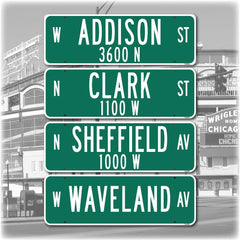 MAX-Metal aluminum composite sign ready for display
