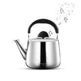 MAXCOOK 4 Quart Whistling Tea Kettle on gas stove made of 18/8 stainless steel