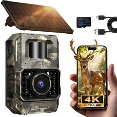 MAXDONE Solar WiFi Trail Camera product image