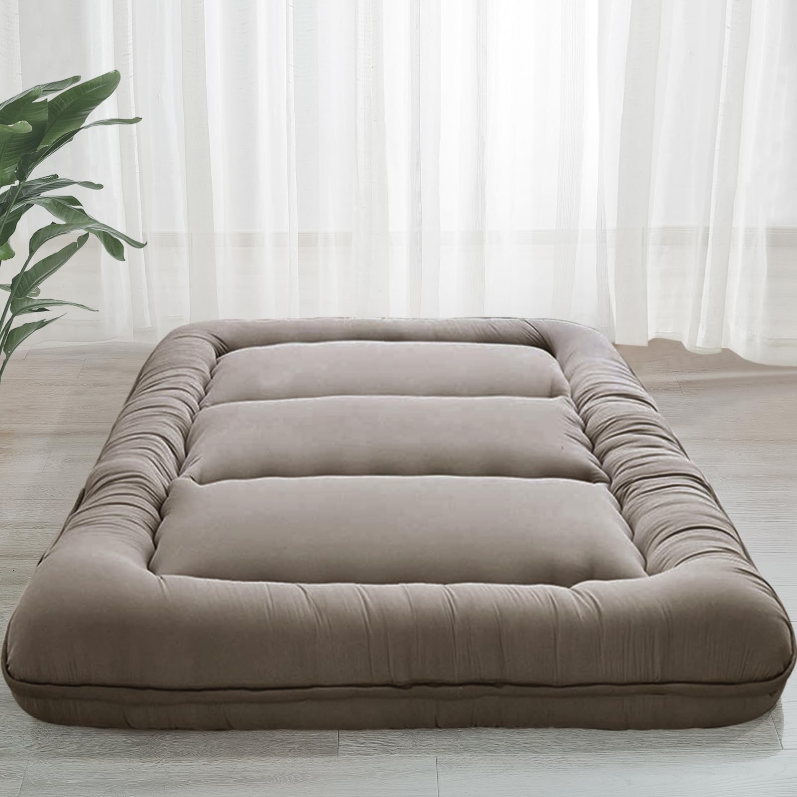 MAXYOYO 6 inch floor mattress with dustproof cover
