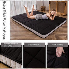 MAXYOYO Futon Mattress square quilting with foam layers