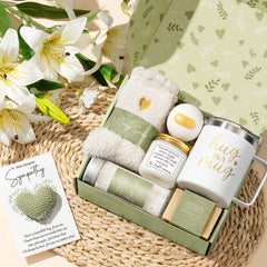 Handmade oatmeal soap included in memorial gifts