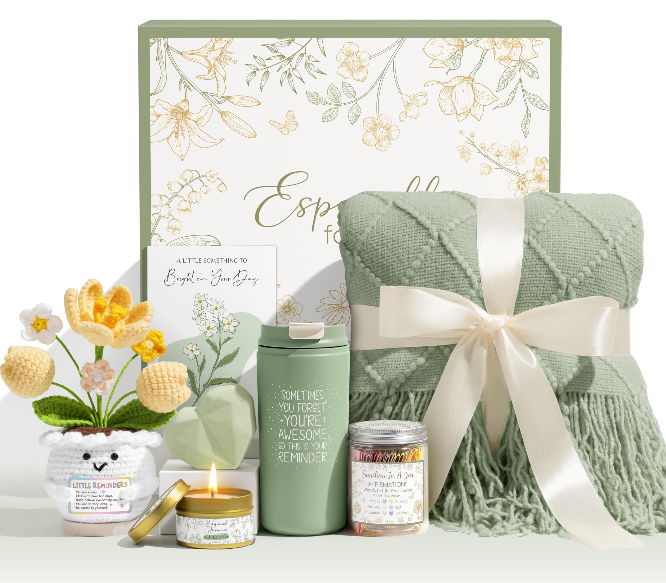 MAYICIVO self care gift baskets for women product image with gift box