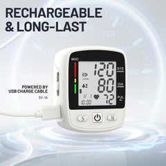 Dual memory support for two users with MBUPAI wrist BP monitor