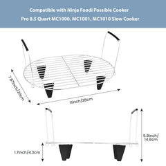MC1001 compatible roast and steamer rack