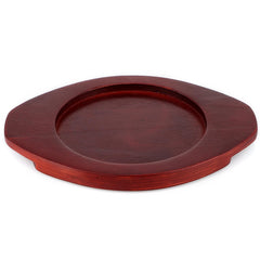 MDLUU wooden trivet tray with 5.5 inch inner diameter