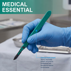 MED PRIDE disposable scalpel blade 10 pack tempered stainless steel