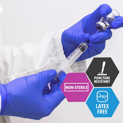 MED PRIDE nitrile medical exam gloves medium 1000 gloves bulk