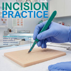 MED PRIDE sterile scalpel 10 pack with protective cap