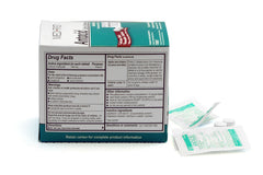 Mint flavored chewable calcium carbonate 420 mg antacid tablet