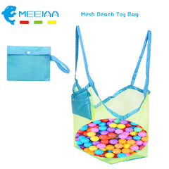 MeeJaa Mesh Beach Bag folded size 7.9 x 5.9 inches