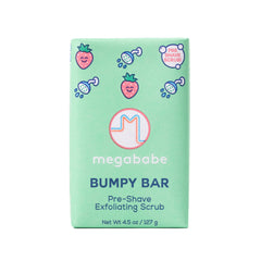 Megababe Bumpy Bar 4.5 oz Pre-Shave Exfoliating Scrub