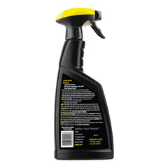 Meguiar's interior detailer on dash and center console