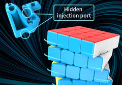 Stickerless cube frosted surface hand feel