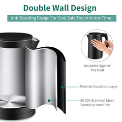 Double-wall construction MEISON kettle