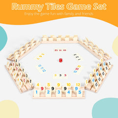 Zippered case and storage bag for Rummy Cube Set