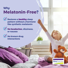 Melatonin-free SleepCalm Kids sleep aid for children
