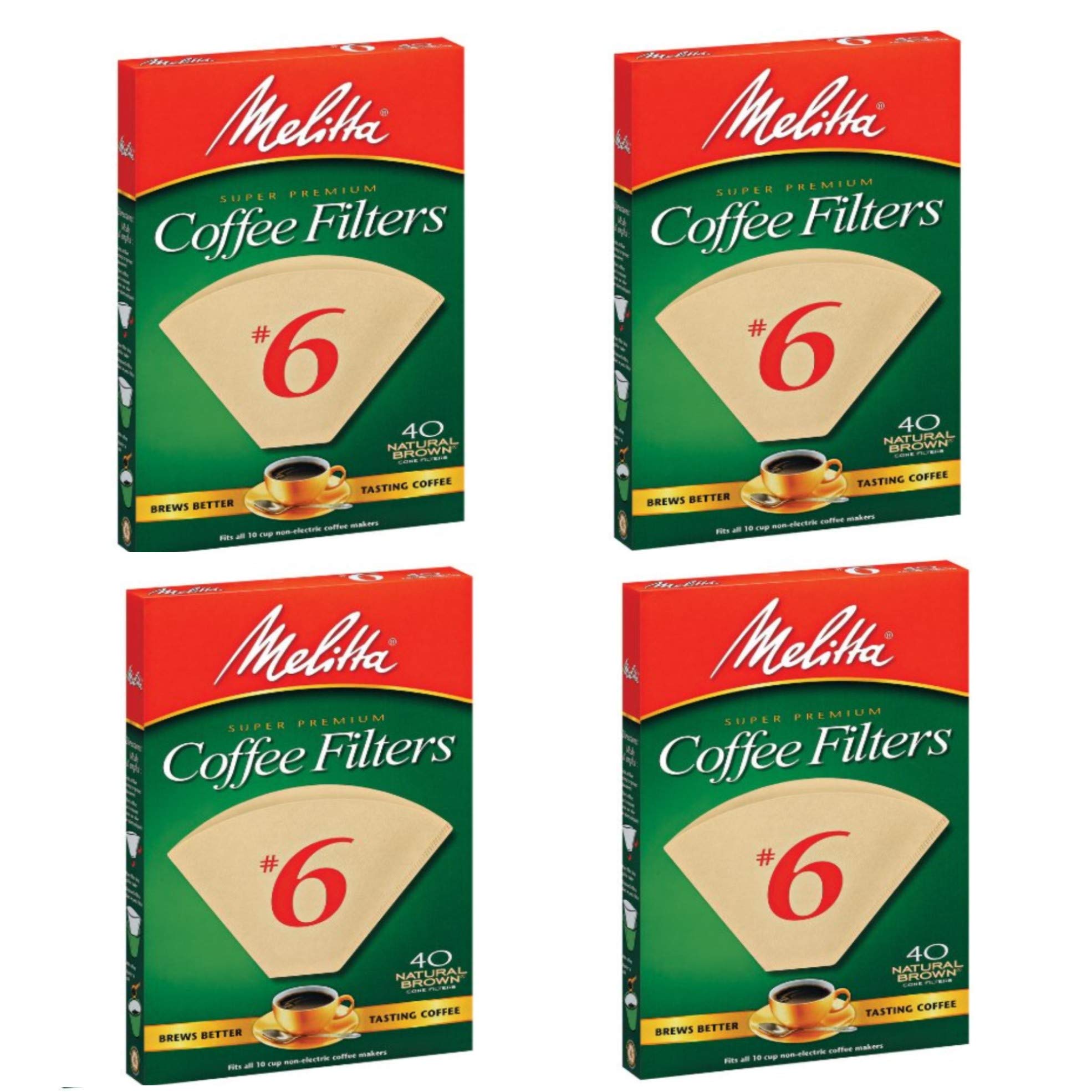 Melitta 626412#6 cone coffee filters size #6