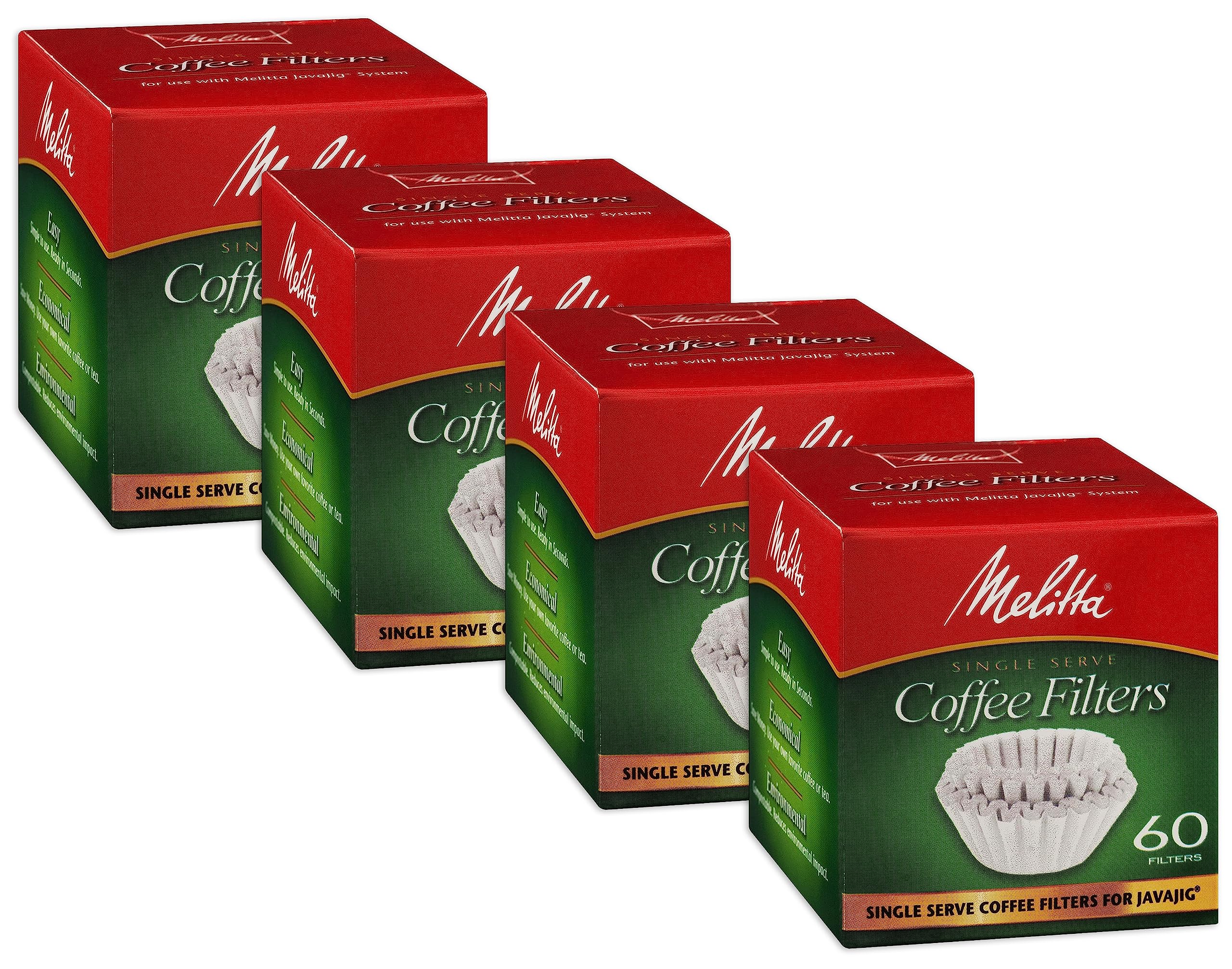Melitta 63229 single serve coffee filters for JavaJig