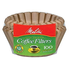 Four pack of 100 count Melitta filters for coffee makers