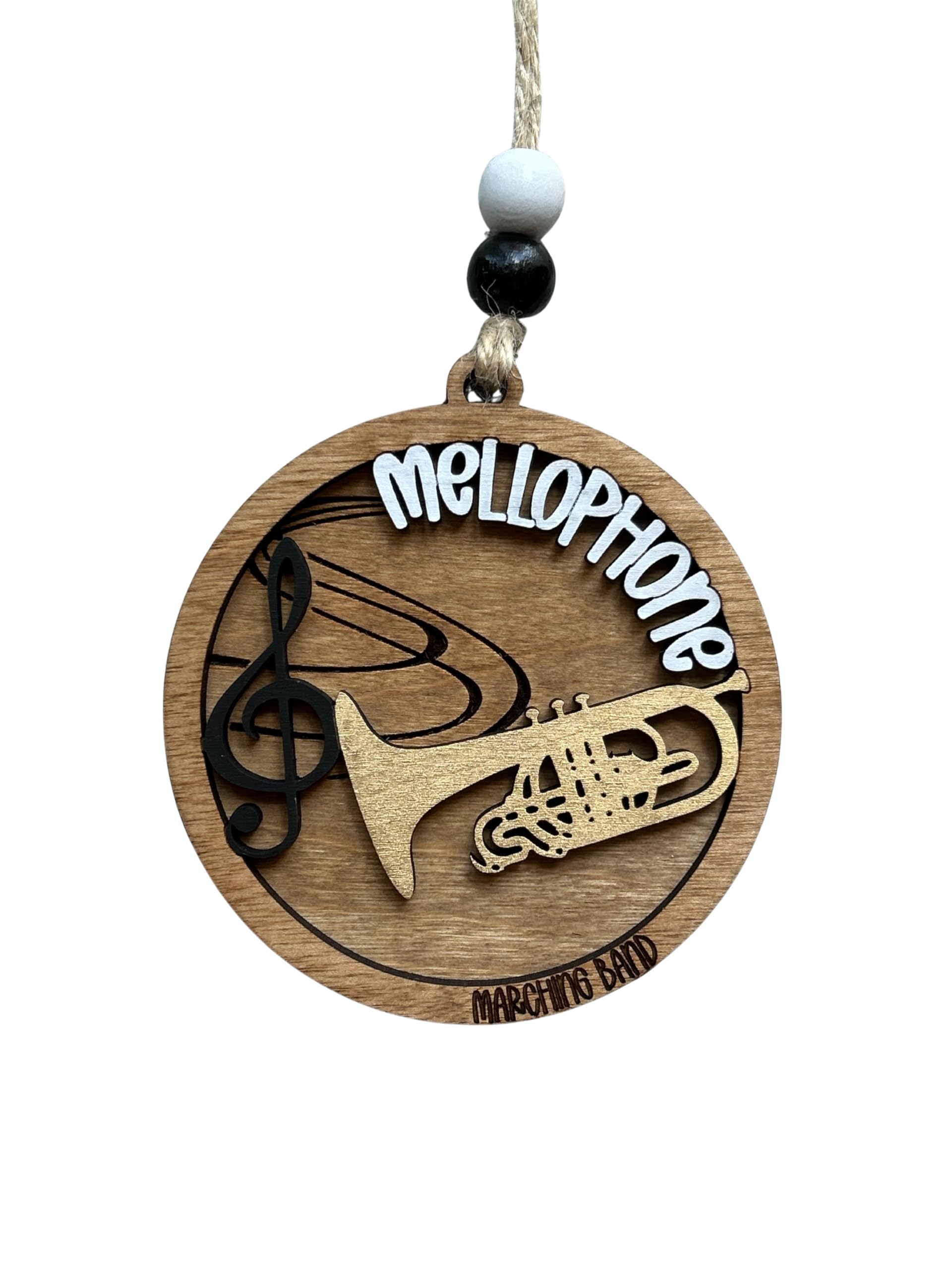 Mellophone marching band ornament keepsake