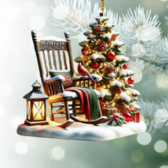 Memorial ornament personalized with name and year for memory